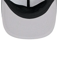 Casquette de golf à visière snapback en maille et mousse ton sur ton pour homme New Era St. Louis Cardinals noire