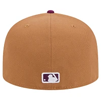 Men's New Era Brown/Purple St. Louis Cardinals Two-Tone Color Pack 59FIFTY Fitted Hat