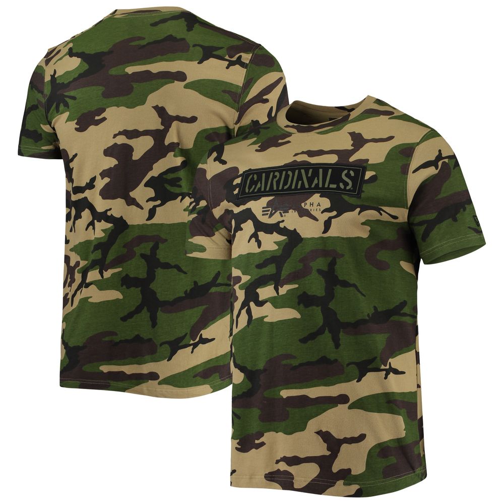 Men's New Era Camo St. Louis Cardinals Club T-Shirt