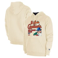 Men's New Era Cream St. Louis Cardinals Big League Chew Pullover Hoodie