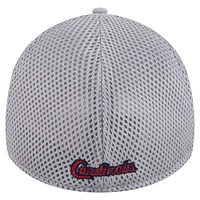 Casquette Linear 39THIRTY Flex-Fit grise pour homme des Cardinals de St. Louis New Era