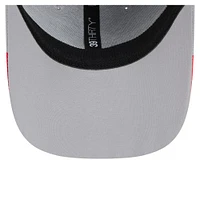 Casquette Linear 39THIRTY Flex-Fit grise pour homme des Cardinals de St. Louis New Era