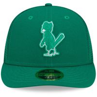 Men's New Era Green St. Louis Cardinals 2022 Patrick's Day Low Profile 59FIFTY Fitted Hat