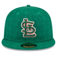 Men's New Era Kelly Green St. Louis Cardinals Patrick's Day 59FIFTY Fitted Hat