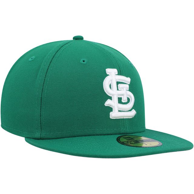 Casquette ajustée 59FIFTY pour homme avec logo blanc des Cardinals de Saint-Louis Kelly New Era