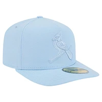 Men's New Era  Light Blue St. Louis Cardinals Color Pack A-Frame 59FIFTY Fitted Hat