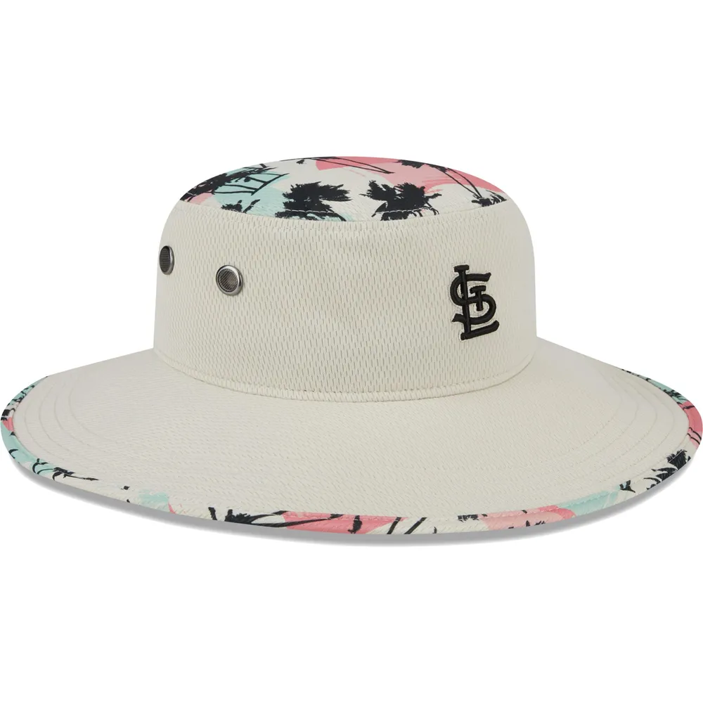 Infant New Era Pink St. Louis Cardinals Pattern Bucket Hat