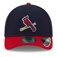 Men's New Era  Navy/Red St. Louis Cardinals Player Replica 9FORTY Adjustable Hat
