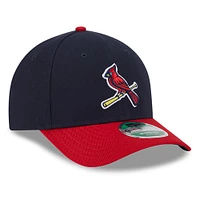 Men's New Era  Navy/Red St. Louis Cardinals Player Replica 9FORTY Adjustable Hat