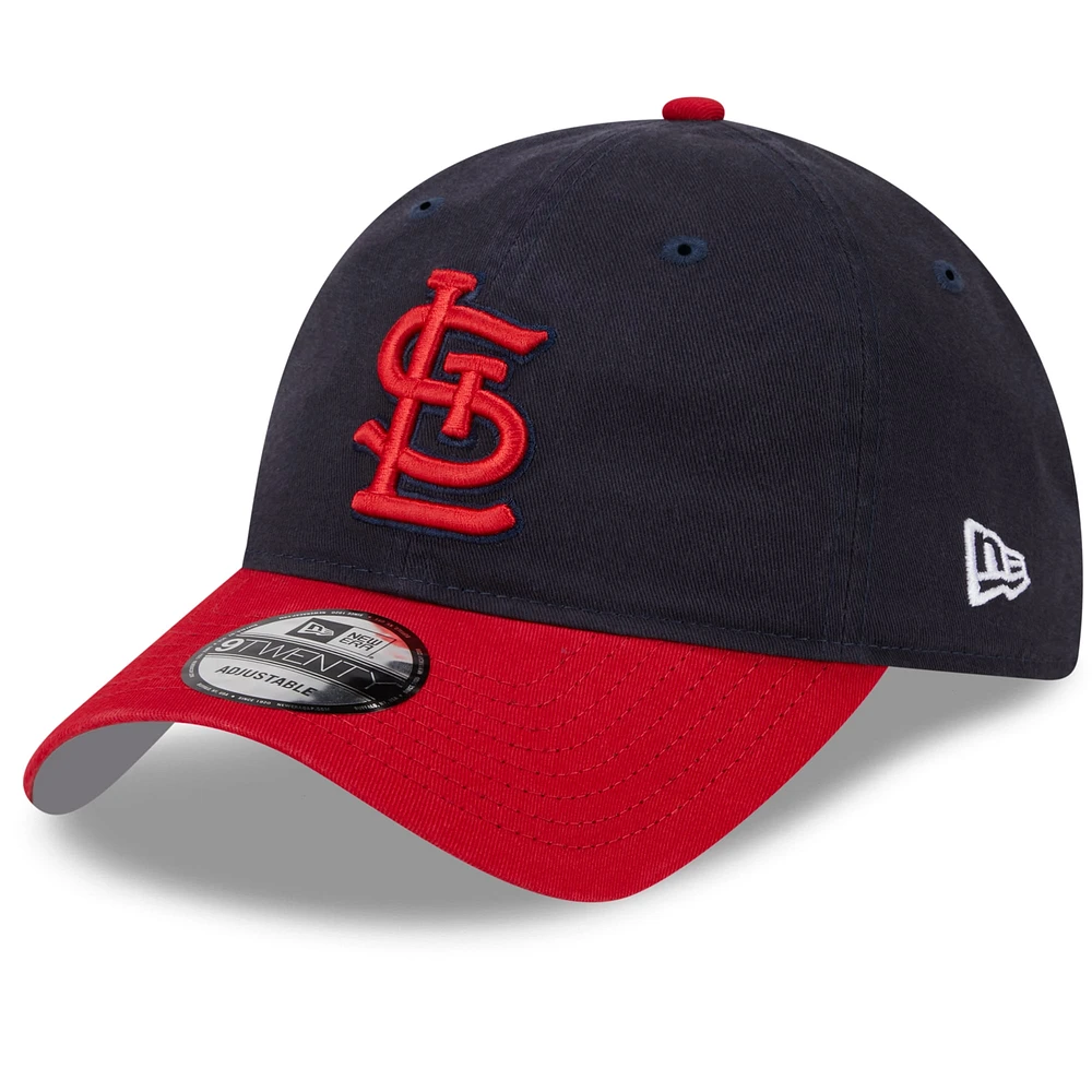 Men's New Era  Navy St. Louis Cardinals 2024 Batting Practice 9TWENTY Adjustable Hat