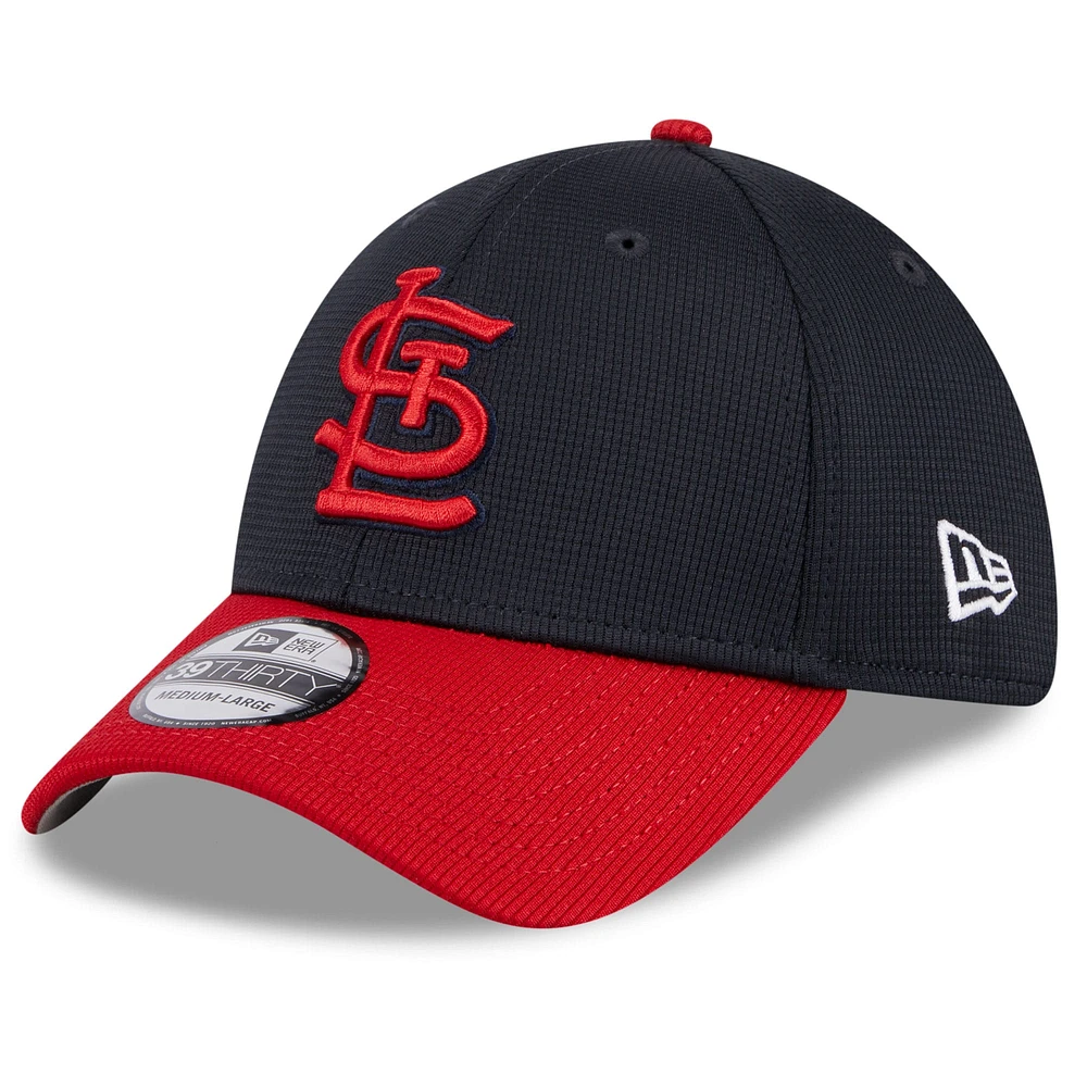 Men's New Era  Navy St. Louis Cardinals 2025 Batting Practice 39THIRTY Flex Hat