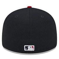 Men's New Era  Navy St. Louis Cardinals 2025 Batting Practice Low Profile 59FIFTY Fitted Hat