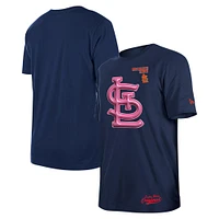 Men's New Era Navy St. Louis Cardinals Big League Chew T-Shirt