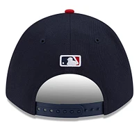 Casquette ajustable New Era 9FORTY bleu marine pour homme St. Louis Cardinals Player Replica