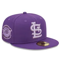 Los Angeles Dodgers New Era Lavender Undervisor 59FIFTY Fitted Hat