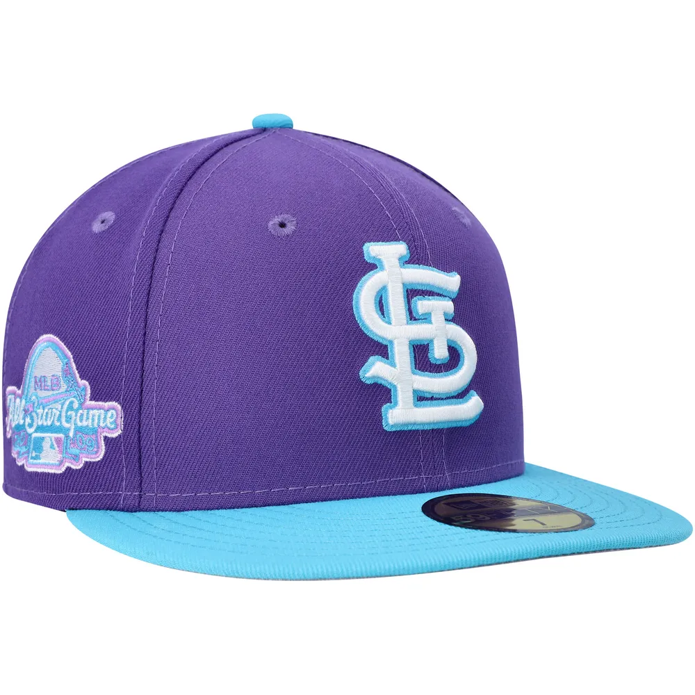 Casquette ajustée Vice 59FIFTY pour homme des St. Louis Cardinals New Era violette