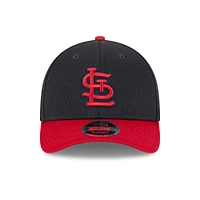 Men's New Era  Red/Black St. Louis Cardinals 2025 Batting Practice 9FORTY M-Crown Adjustable Hat