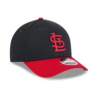 Men's New Era  Red/Black St. Louis Cardinals 2025 Batting Practice 9FORTY M-Crown Adjustable Hat