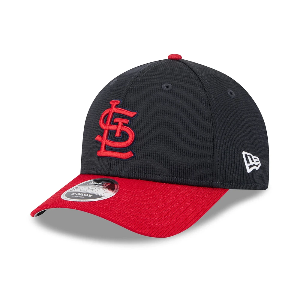 Men's New Era  Red/Black St. Louis Cardinals 2025 Batting Practice 9FORTY M-Crown Adjustable Hat