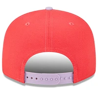 Men's New Era Red/Purple St. Louis Cardinals Spring Basic Two-Tone 9FIFTY Snapback Hat