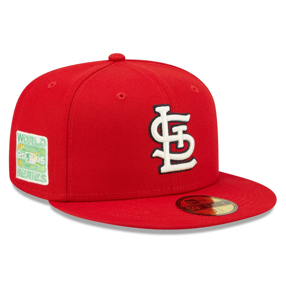 Lids St. Louis Cardinals New Era 2011 World Series Side Patch 59FIFTY  Fitted Hat - White