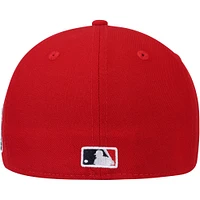 Casquette ajustée 59FIFTY en laine rouge des Cardinals de Saint-Louis 2006 pour homme New Era