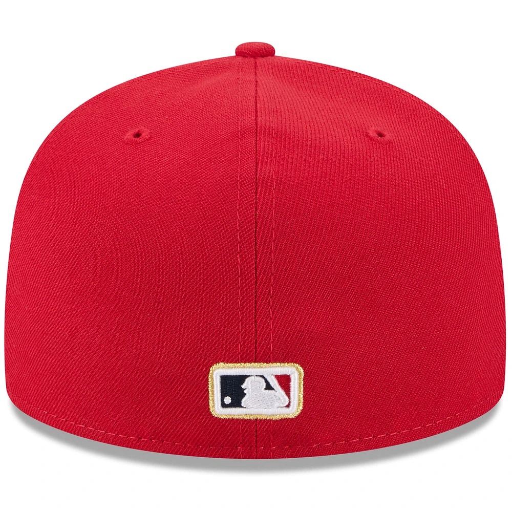 Men's New Era  Red St. Louis Cardinals 2025 59FIFTY Day Fitted Hat with Pins
