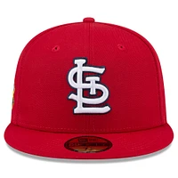 Casquette ajustée Jackie Robinson Day 59FIFTY rouge New Era pour homme, Cardinals de Saint-Louis 2025