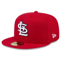 Casquette ajustée Jackie Robinson Day 59FIFTY rouge New Era pour homme, Cardinals de Saint-Louis 2025