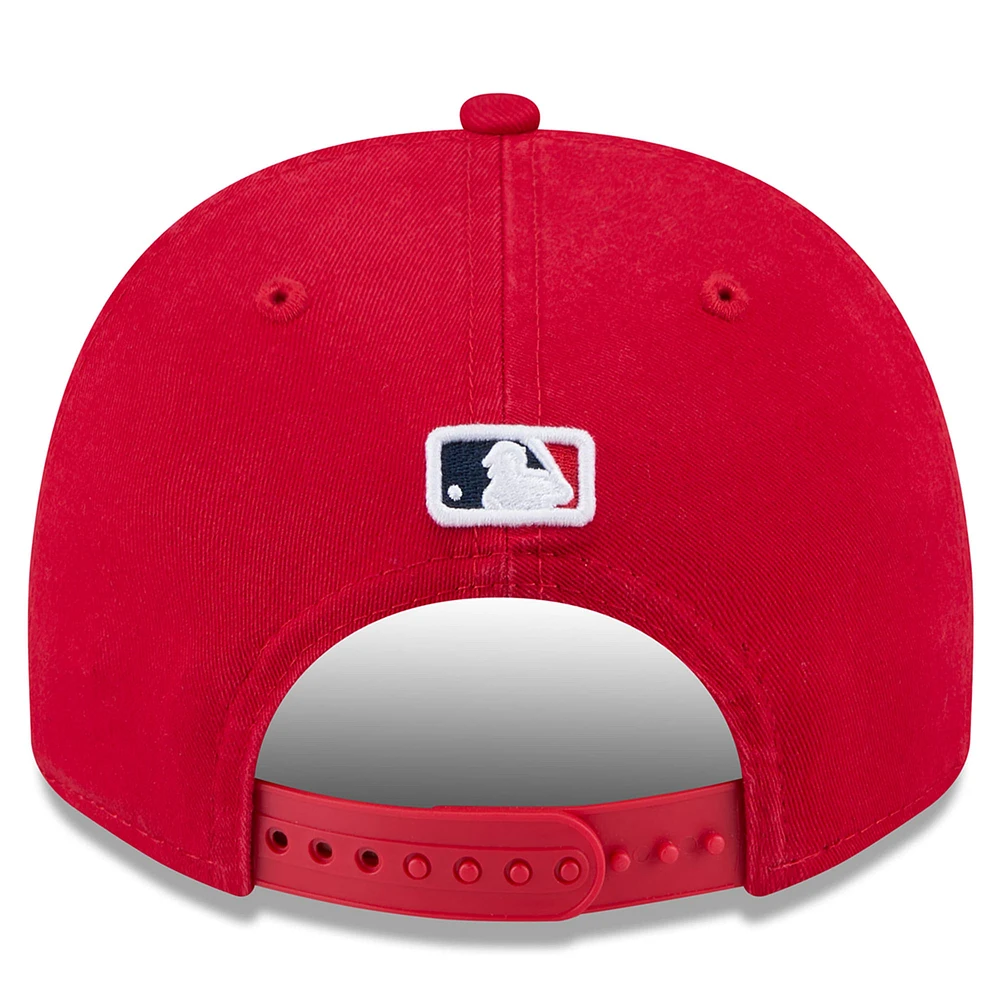 Casquette ajustable Jackie Robinson Day #42 pour homme, motif golfeur rouge des Cardinals de St. Louis, New Era