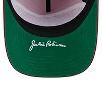 Casquette ajustable Jackie Robinson Day #42 pour homme, motif golfeur rouge des Cardinals de St. Louis, New Era