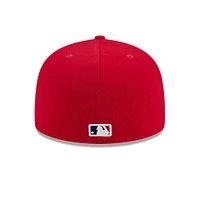Men's New Era Red St. Louis Cardinals 2025 MLB Clubhouse 59FIFTY Fitted Hat