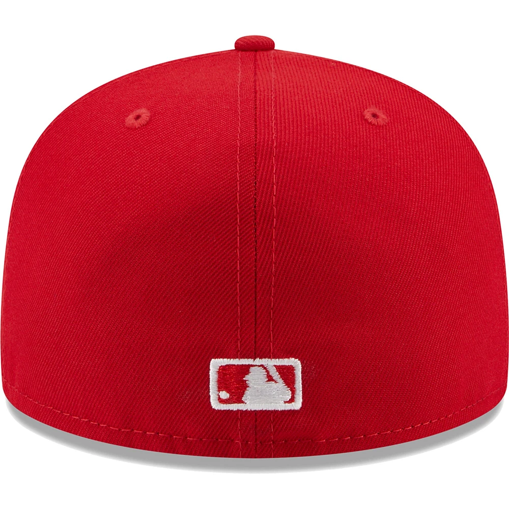 Casquette ajustée 59FIFTY Spring Training Botanical 25e anniversaire des Cardinals de Saint-Louis New Era rouge pour homme
