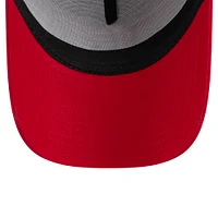 Men's New Era Red St. Louis Cardinals 9FORTY A-Frame Trucker Adjustable Hat