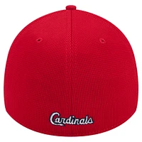 Men's New Era Red St. Louis Cardinals Active Pivot 39THIRTY Flex Hat