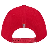 Casquette ajustable New Era 9FORTY M-Crown A-Frame rouge pour homme, motif drapeau américain, des Cardinals de Saint-Louis