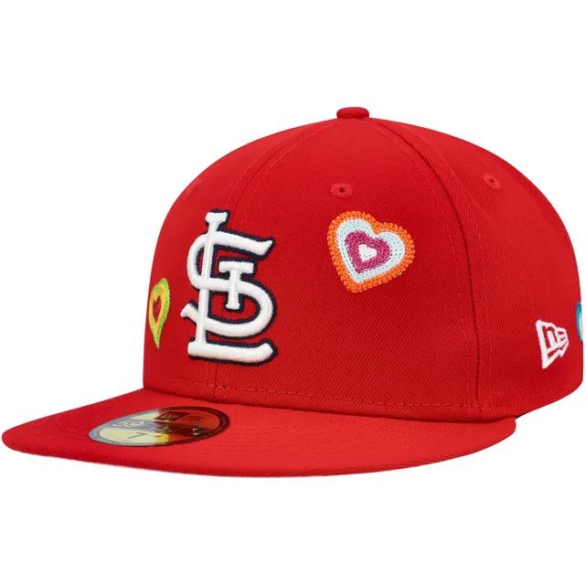 Lids St. Louis Cardinals New Era Retro 59FIFTY Fitted Hat - Stone