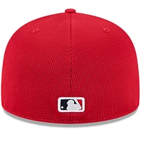 Men's New Era Red St. Louis Cardinals City Connect Batting Practice 59FIFTY Fitted Hat