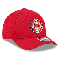 Men's New Era Red St. Louis Cardinals City Connect Batting Practice 9FORTY M-Crown Adjustable Hat