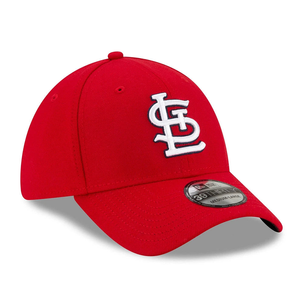 Casquette flexible classique 39THIRTY des Cardinals de St. Louis New Era rouge pour hommes