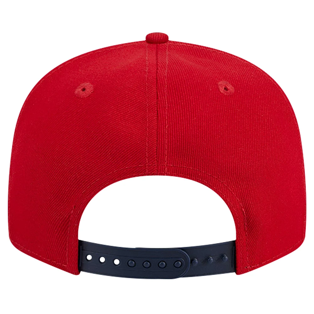 Men's New Era Red St. Louis Cardinals Game Day Bold 9FIFTY Snapback Hat