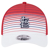 Men's New Era  Red St. Louis Cardinals Gradient 9FORTY M-Crown Adjustable Hat