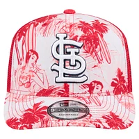 Casquette ajustable Hula Trucker 9SEVENTY rouge New Era pour homme des Cardinals de Saint-Louis