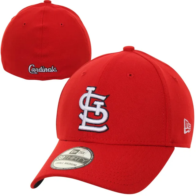 Men's New Era Red St. Louis Cardinals Script Fill 59FIFTY Fitted Hat