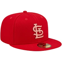 Casquette ajustée 59FIFTY pour homme avec camouflage monochrome des Cardinals de Saint-Louis New Era rouge