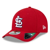 Casquette ajustable New Era 9FORTY pour homme, réplique de joueur des Cardinals de St. Louis, rouge