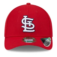 Casquette ajustable New Era 9FORTY pour homme, réplique de joueur des Cardinals de St. Louis, rouge