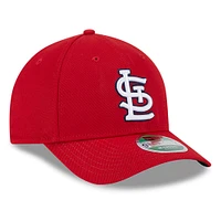 Casquette ajustable New Era 9FORTY pour homme, réplique de joueur des Cardinals de St. Louis, rouge