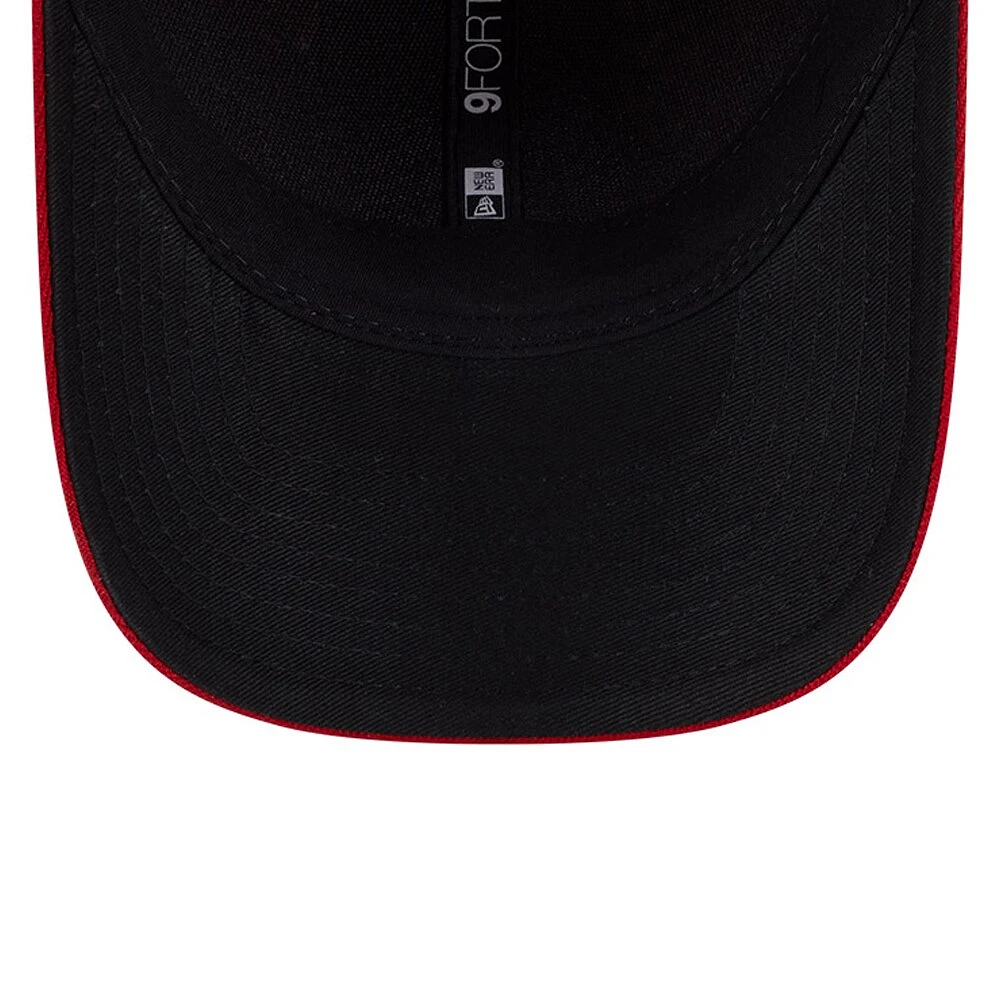 Casquette ajustable New Era 9FORTY pour homme, réplique de joueur des Cardinals de St. Louis, rouge