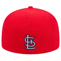 Casquette ajustée Ransom 59FIFTY rouge St. Louis Cardinals de New Era pour homme